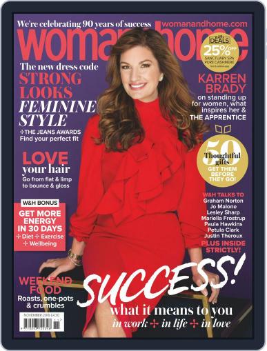 Woman & Home November 1st, 2016 Digital Back Issue Cover