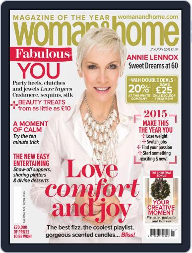 Woman & Home December 3rd, 2014 Digital Back Issue Cover