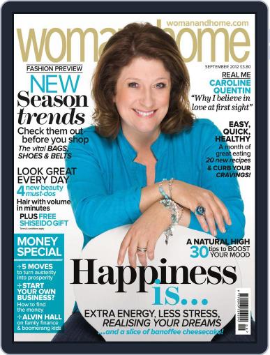 Woman & Home August 1st, 2012 Digital Back Issue Cover