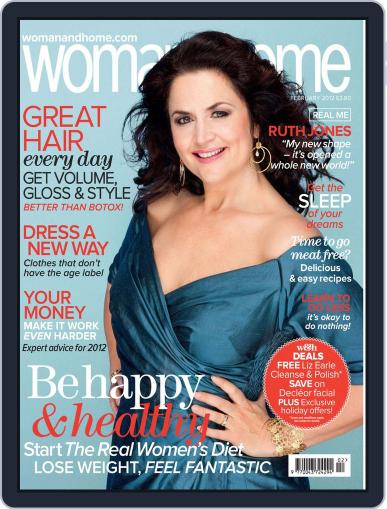 Woman & Home January 4th, 2012 Digital Back Issue Cover