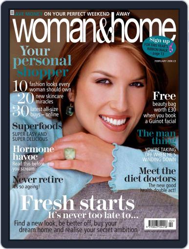 Woman & Home January 18th, 2006 Digital Back Issue Cover