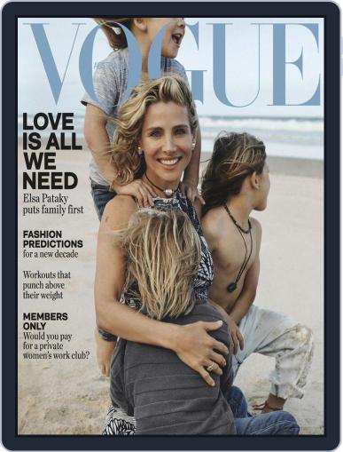 Vogue Australia February 1st, 2020 Digital Back Issue Cover