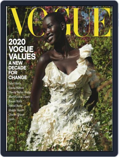 Vogue Australia January 1st, 2020 Digital Back Issue Cover