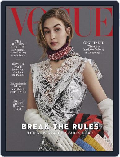 Vogue Australia July 1st, 2018 Digital Back Issue Cover