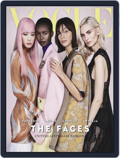 Vogue Australia April 1st, 2018 Digital Back Issue Cover