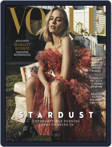 Vogue Australia December 1st, 2017 Digital Back Issue Cover