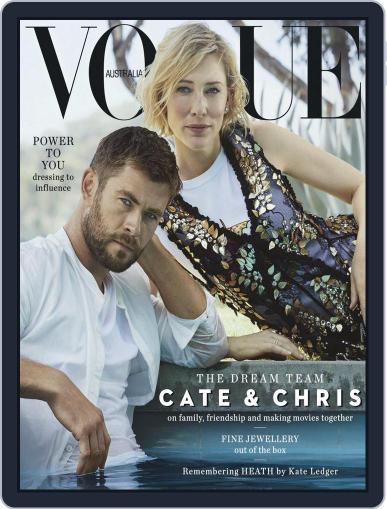 Vogue Australia November 1st, 2017 Digital Back Issue Cover