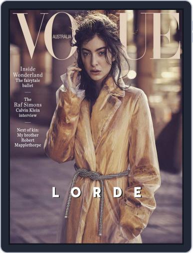 Vogue Australia October 1st, 2017 Digital Back Issue Cover