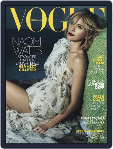 Vogue Australia June 1st, 2017 Digital Back Issue Cover