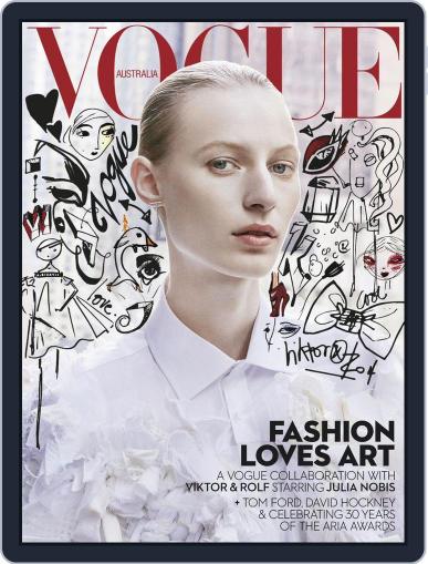 Vogue Australia December 1st, 2016 Digital Back Issue Cover