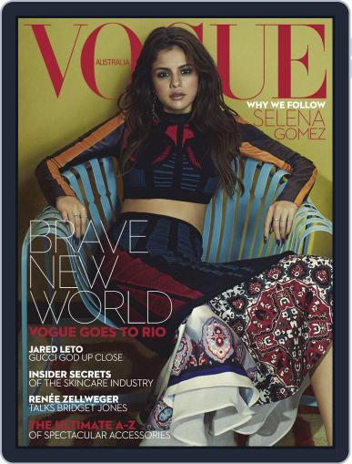 Vogue Australia September 1st, 2016 Digital Back Issue Cover