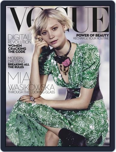 Vogue Australia June 12th, 2016 Digital Back Issue Cover