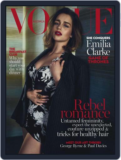 Vogue Australia April 17th, 2016 Digital Back Issue Cover