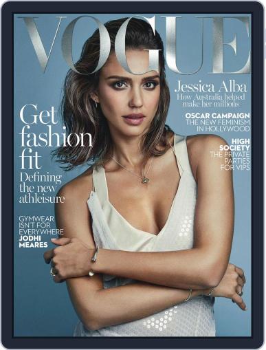 Vogue Australia January 17th, 2016 Digital Back Issue Cover