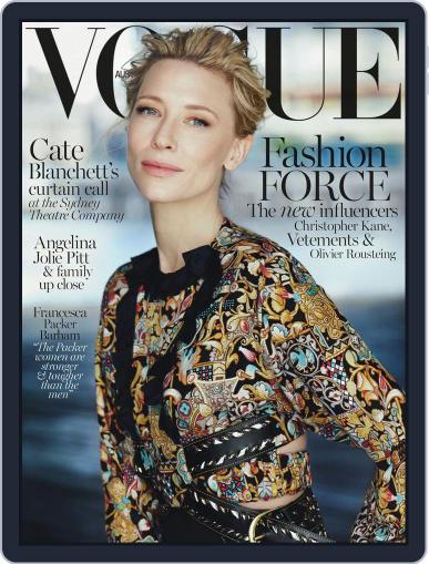 Vogue Australia November 22nd, 2015 Digital Back Issue Cover