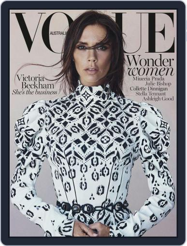 Vogue Australia July 12th, 2015 Digital Back Issue Cover
