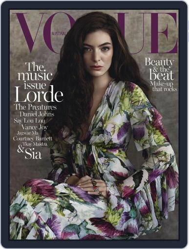 Vogue Australia June 14th, 2015 Digital Back Issue Cover