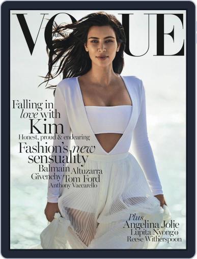 Vogue Australia January 11th, 2015 Digital Back Issue Cover