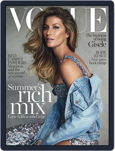 Vogue Australia December 14th, 2014 Digital Back Issue Cover