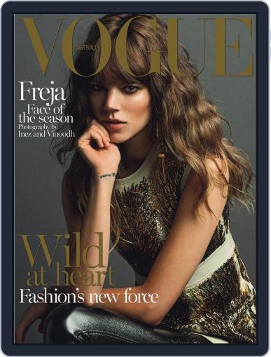 Vogue Australia August 10th, 2014 Digital Back Issue Cover