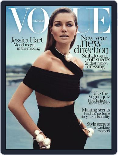 Vogue Australia December 15th, 2013 Digital Back Issue Cover