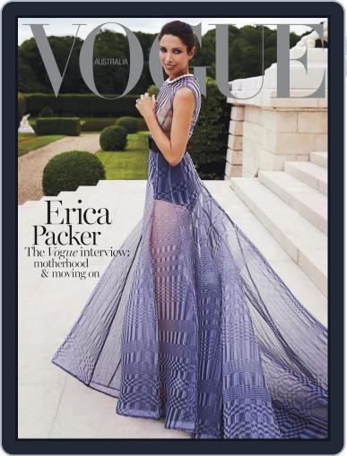 Vogue Australia October 20th, 2013 Digital Back Issue Cover