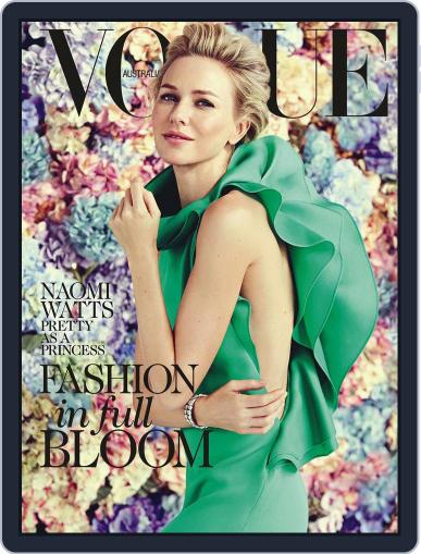 Vogue Australia January 6th, 2013 Digital Back Issue Cover