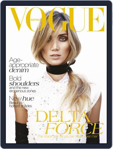 Vogue Australia June 5th, 2012 Digital Back Issue Cover