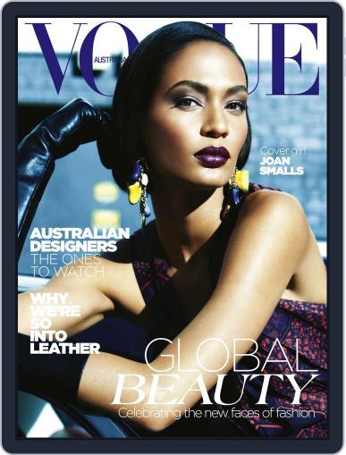 Vogue Australia April 3rd, 2012 Digital Back Issue Cover