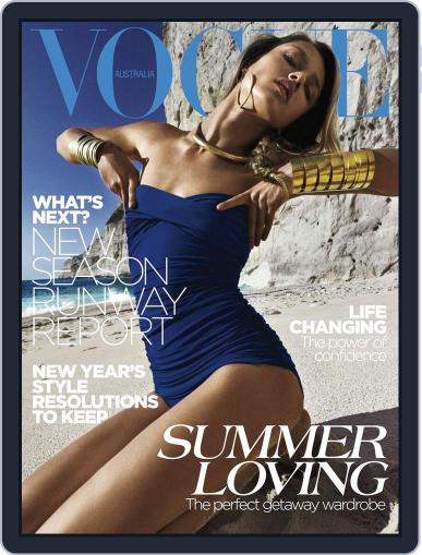 Vogue Australia December 20th, 2011 Digital Back Issue Cover
