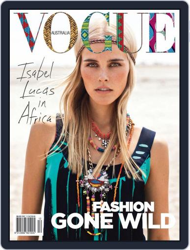 Vogue Australia November 21st, 2011 Digital Back Issue Cover