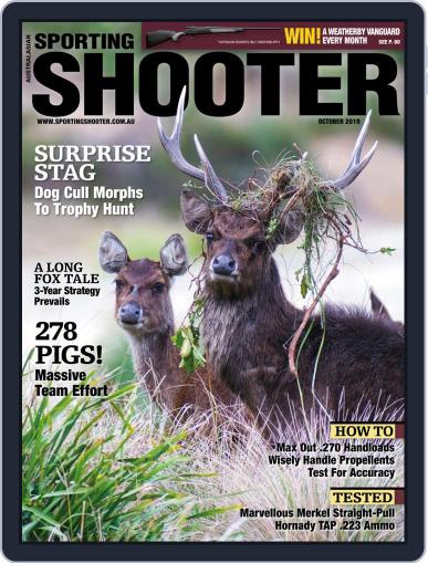 Sporting Shooter October 1st, 2019 Digital Back Issue Cover