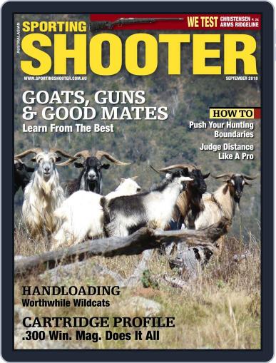 Sporting Shooter September 1st, 2018 Digital Back Issue Cover