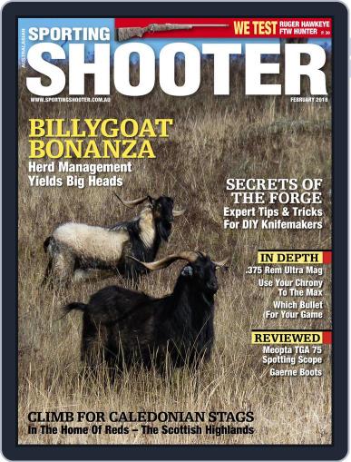 Sporting Shooter February 1st, 2018 Digital Back Issue Cover