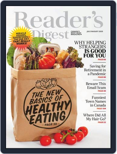 Reader's Digest Canada July 1st, 2020 Digital Back Issue Cover