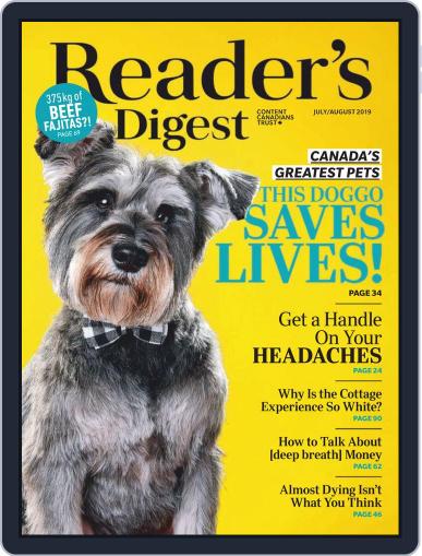 Reader's Digest Canada July 1st, 2019 Digital Back Issue Cover