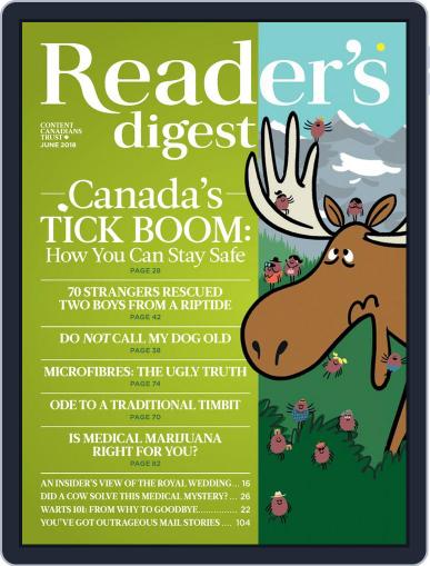 Reader's Digest Canada (Digital) June 1st, 2018 Issue Cover