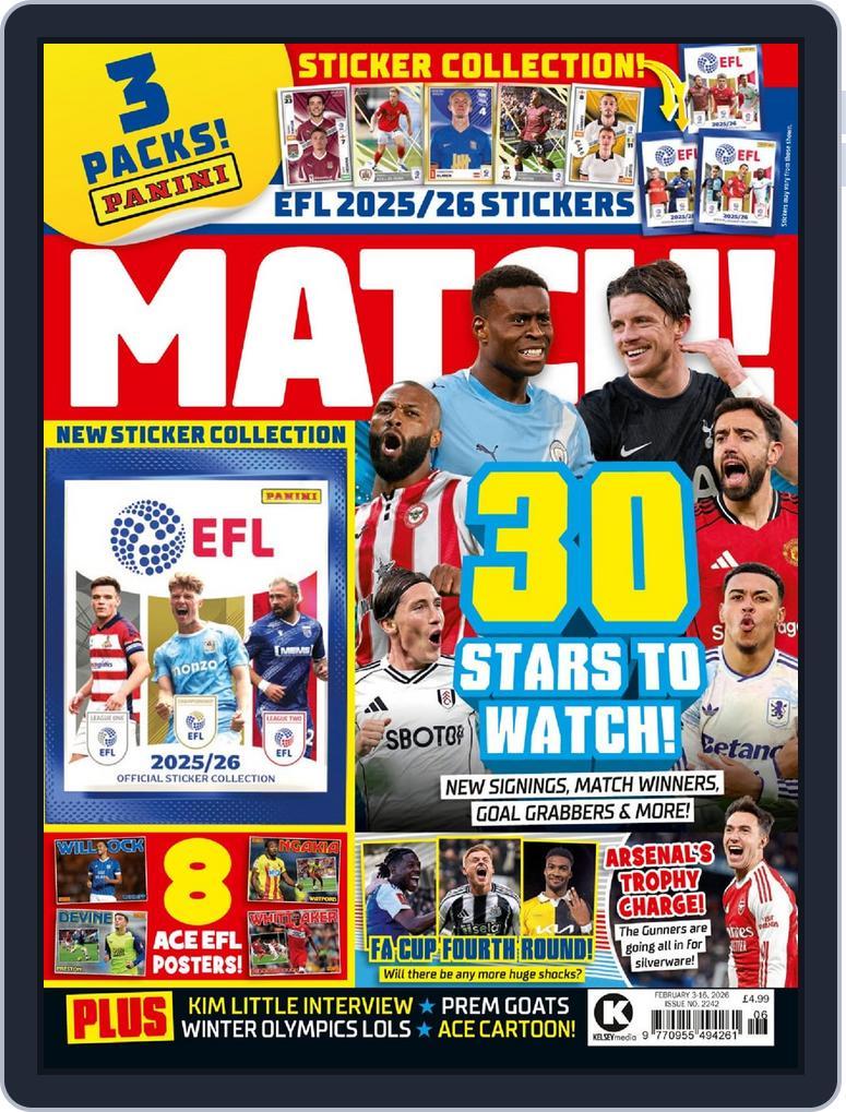 MATCH! (Digital) Subscription                    February 3rd, 2026 Issue