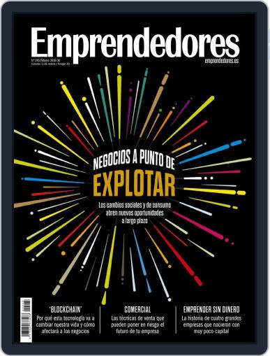 Emprendedores (Digital) February 1st, 2018 Issue Cover