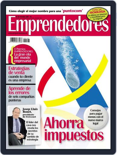 Emprendedores (Digital) November 26th, 2009 Issue Cover