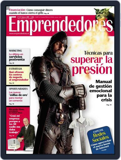 Emprendedores January 22nd, 2009 Digital Back Issue Cover