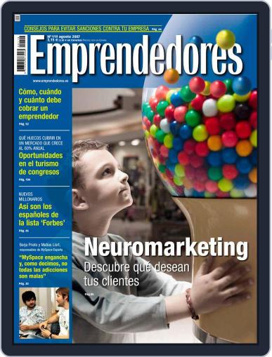 Emprendedores July 19th, 2007 Digital Back Issue Cover