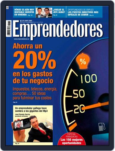 Emprendedores March 21st, 2007 Digital Back Issue Cover