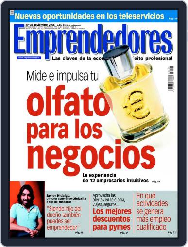 Emprendedores (Digital) October 25th, 2005 Issue Cover