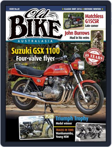 Old Bike Australasia July 1st, 2016 Digital Back Issue Cover
