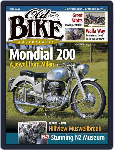 Old Bike Australasia August 5th, 2015 Digital Back Issue Cover