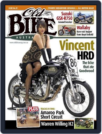 Old Bike Australasia April 30th, 2015 Digital Back Issue Cover