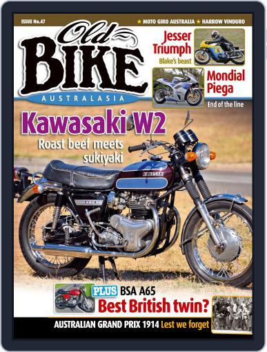 Old Bike Australasia October 3rd, 2014 Digital Back Issue Cover