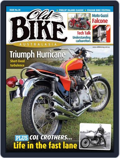 Old Bike Australasia March 6th, 2012 Digital Back Issue Cover