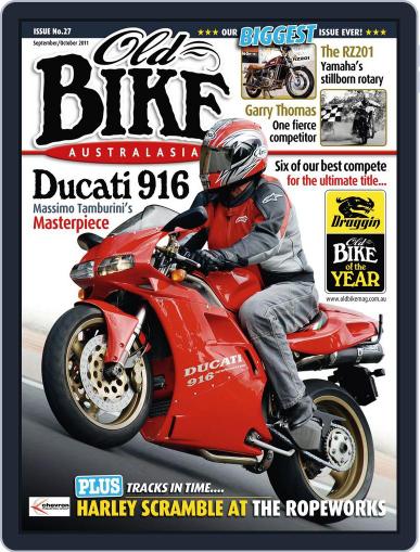 Old Bike Australasia August 30th, 2011 Digital Back Issue Cover